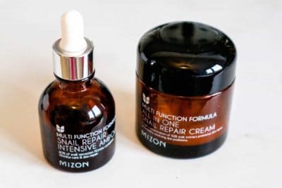 Review: Mizon All in One Snail Repair Cream & Mizon Snail Repair Intensive Ampoule