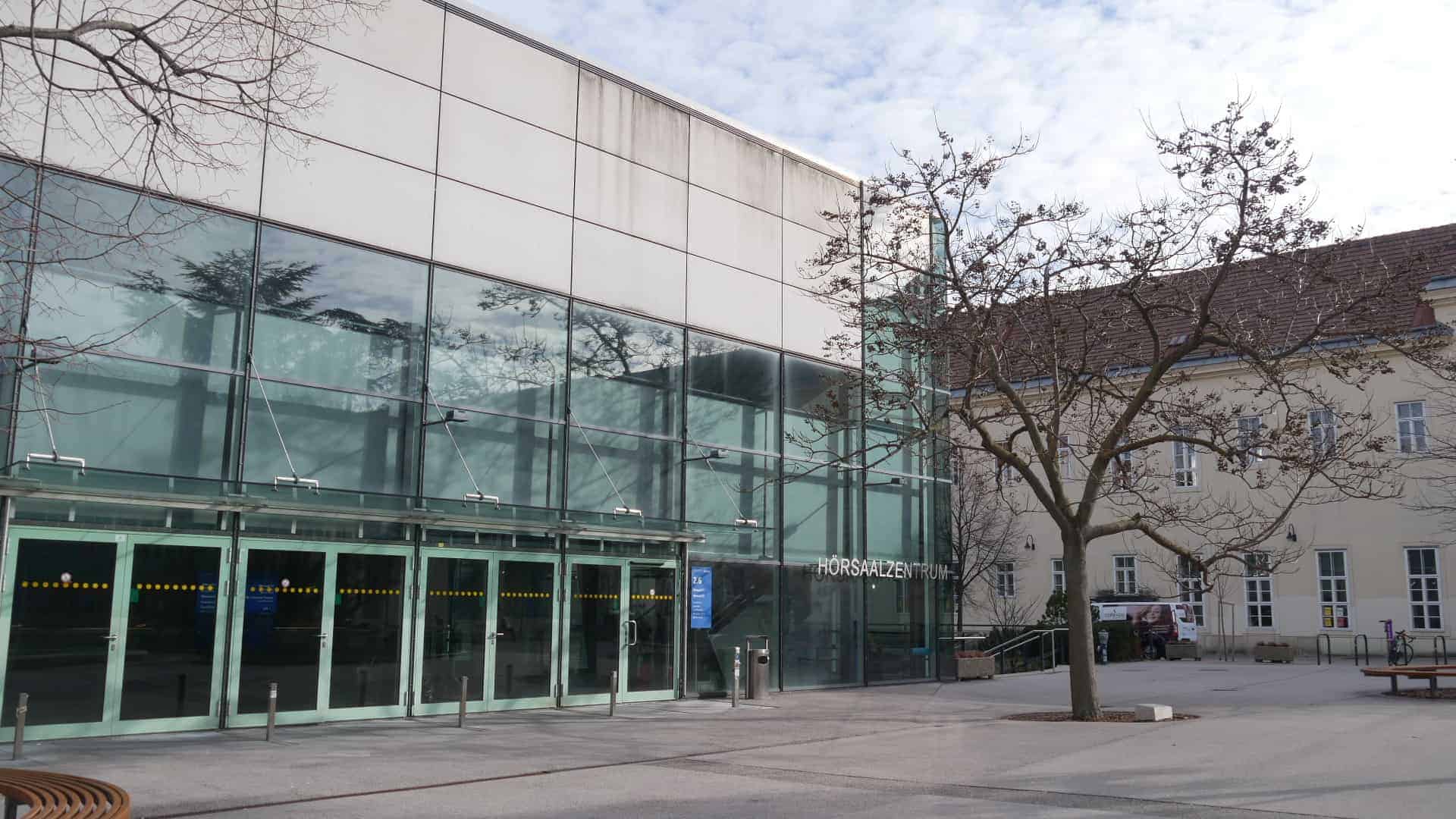 Campus der Uni Wien: Hörsaalzentrum